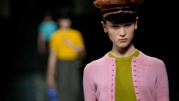 Prada Gives New Meaning to Bows and Aprons, Historic Elements of Women's Wardrobe, for Next Season 