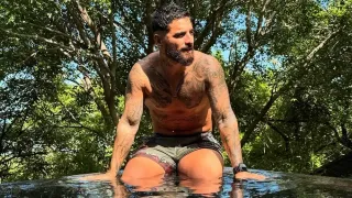Thirst Icon - Maluma, a Towel, and Costa Rica