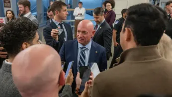 Sen. Mark Kelly Calls Pentagon Investigation Into His Remarks a Move to Chill Military Dissent